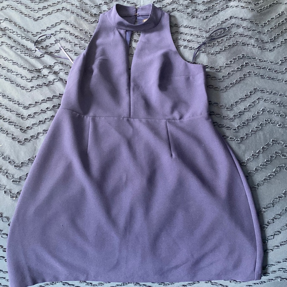 Express size 10 navy blue dress